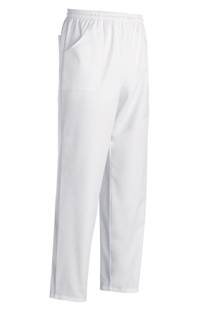 Pantalone cuoco UNIX COULISSE WHITE - bianco