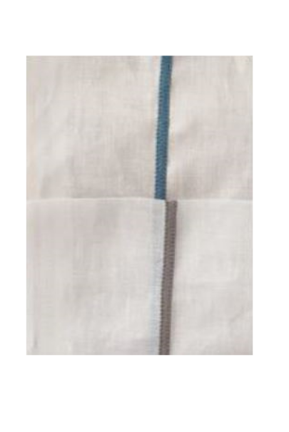 Federa per cuscino SIENA con cordonato - 100% cotone, 145 gr/m²