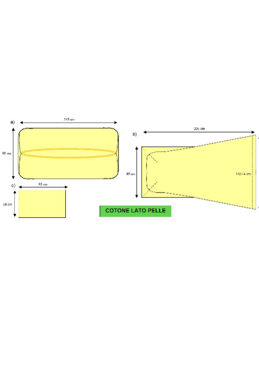 Biancheria da letto M-LINE - cotone/poliestere - 150g/m²