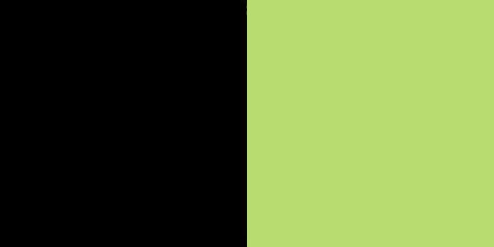 schwarz/apfelgrün